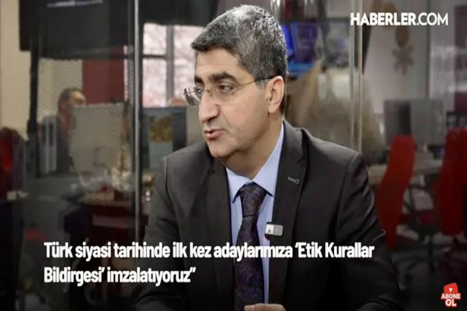 Ekmen: “DEVA Partisi adaylarına Etik Kurallar bildirgesi imzalattık”