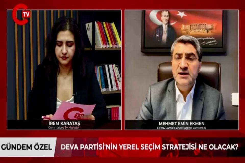 Deva Partili Ekmen: “DEVA Partisi’nin kendisine olan güveni tamdır”