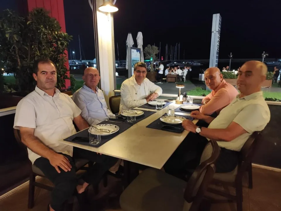 Mersin’in değerli işadamlarından Hasan Kış ve Hüseyin Kış beylerin misafiri olduk.