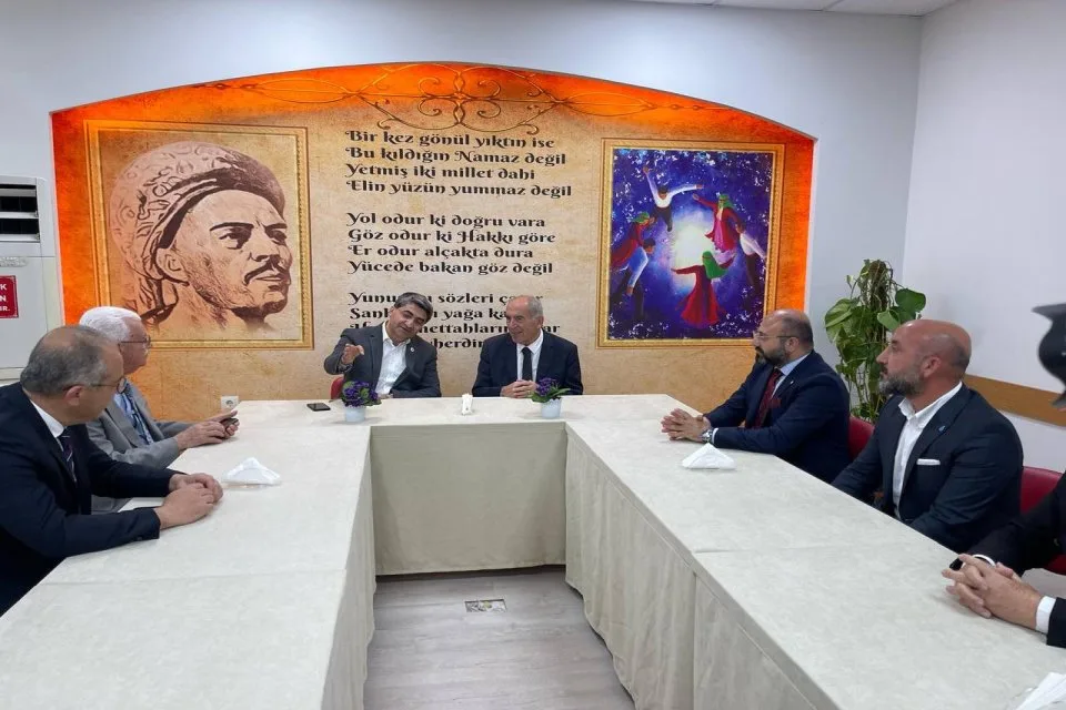 Mersin Cem Evi - Alevi Kültür Dernekleri Mersin Şubesi Yönetim Ziyareti