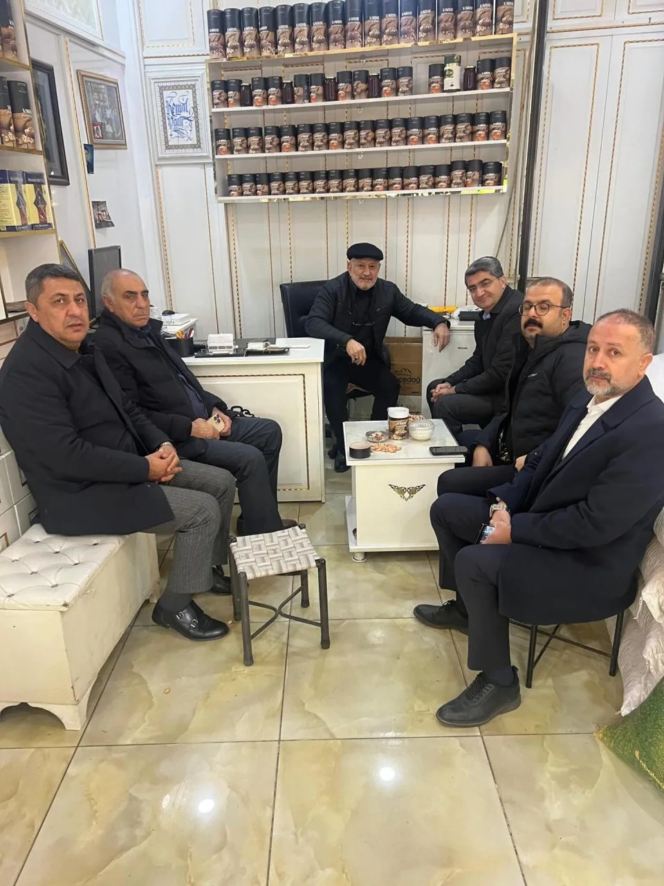 Kurucu Merkez İlçe Başkanı Kemal Varır'ı ziyaret ettik