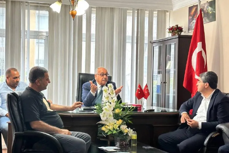 Mersin Çay Çilek Karaduvar Koop Başkanı Mehmet Ali Özdemir ile bir araya geldik