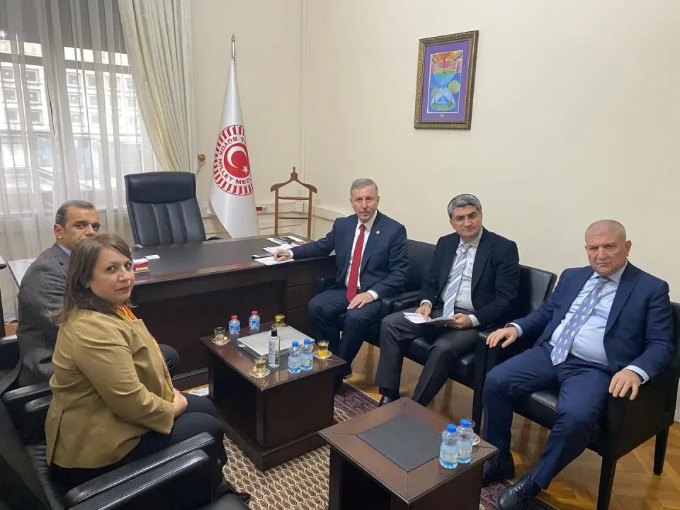 Türk Tabipleri Birliği Başkanı Prof. Dr. Alpay Azap ve Av. Leyla Verda Ersoy’u Türkiye Büyük Millet Meclisi’nde ağırladık.