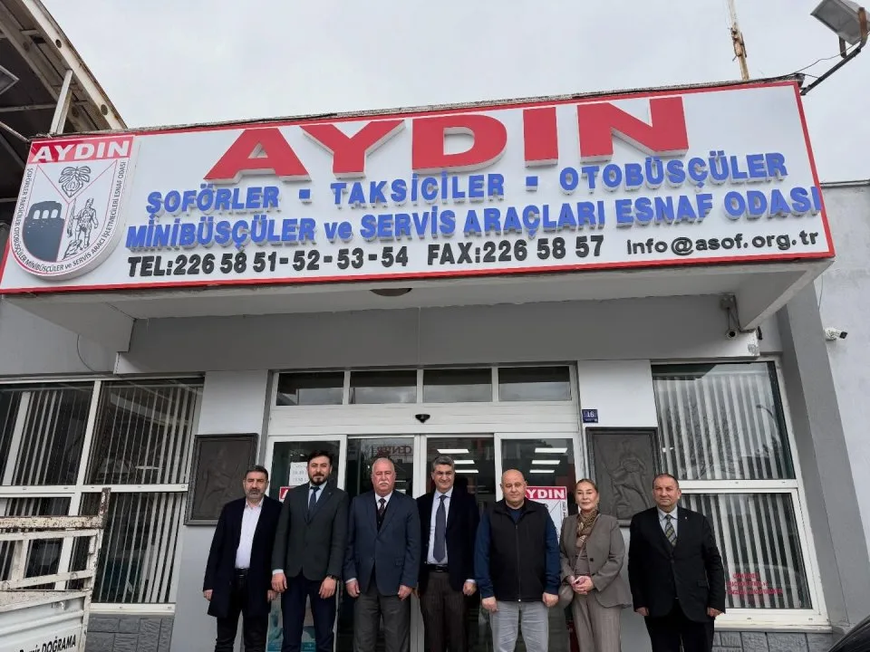 Aydın Şoförler, Otomobilciler, Otobüsçüler ve Minibüsçüler Odası ziyareti
