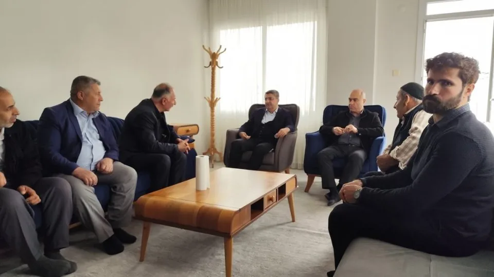 Ürkmez, Korkmaz ve Gökalp ailelerine taziye ziyaretinde bulunduk.