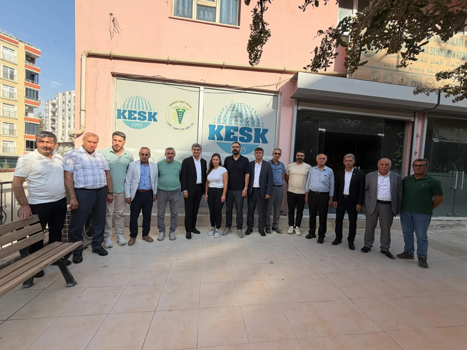 KESK Mardin Şubeler Platformu’ndaydık.