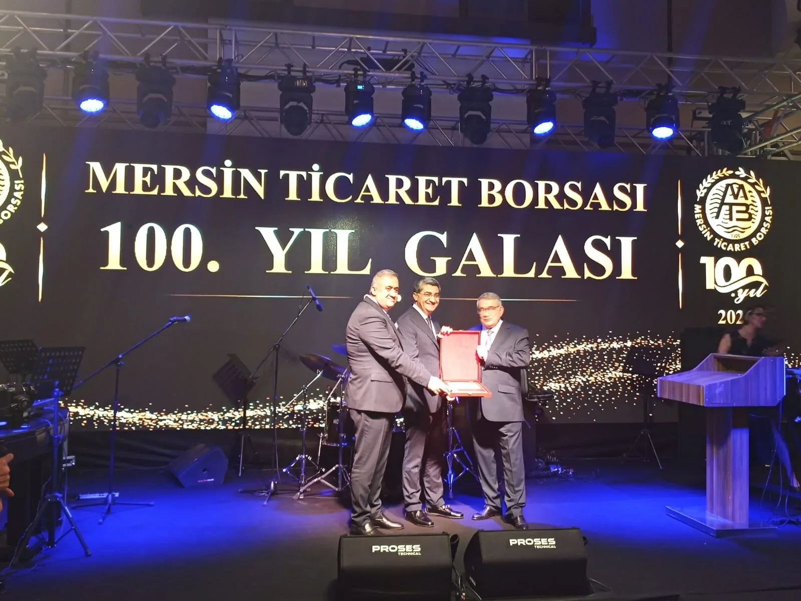 Mersin Ticaret Borsası 100. Yıl Galası'na katıldım