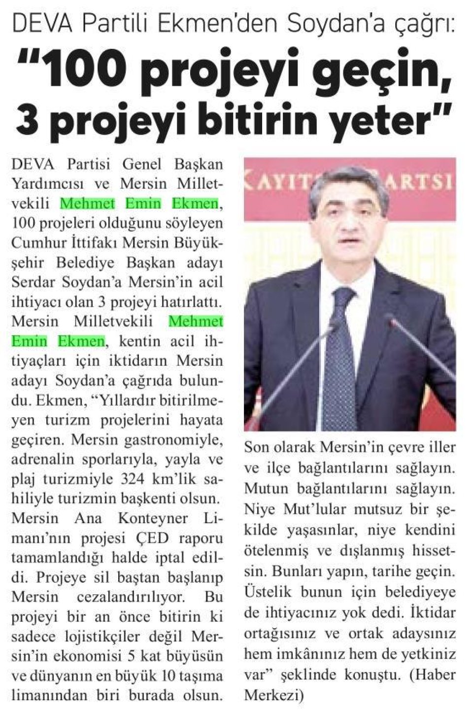 100 PROJEYİ GEÇİN 3 PROJEYİ BİTİRİN YETER