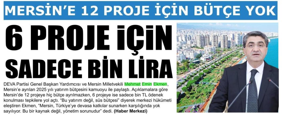 6 PROJE İÇİN SADECE BİN LİRA