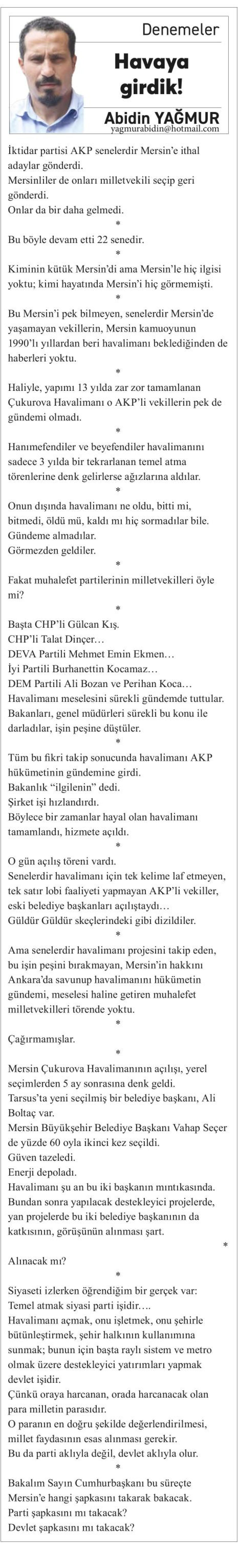 ABİDİN YAĞMUR