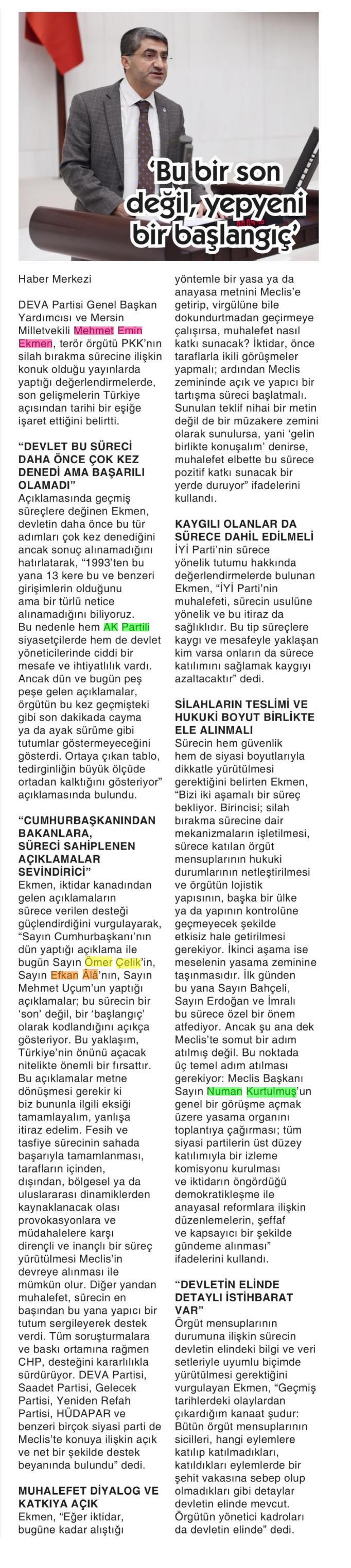 BU BİR SON DEĞİL YEPYENİ BİR BAŞLANGIÇ