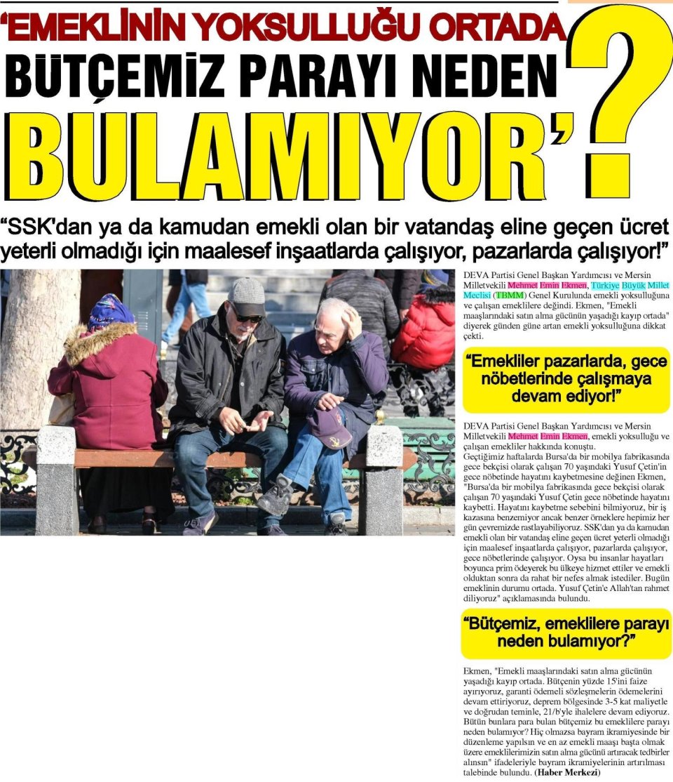 BÜTÇEMİZ PARAYI NEDEN BULAMIYOR