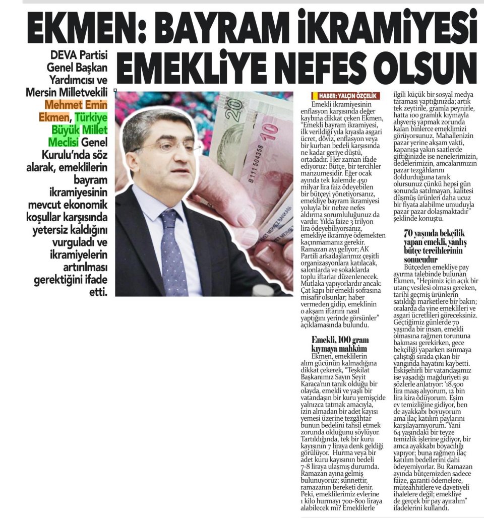 EKMEN: BAYRAM 