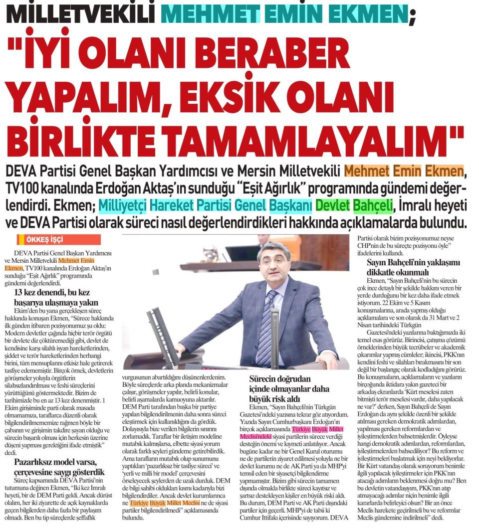 EKMEN EKSİK OLANI BİRLİKTE TAMAMLAYALIM