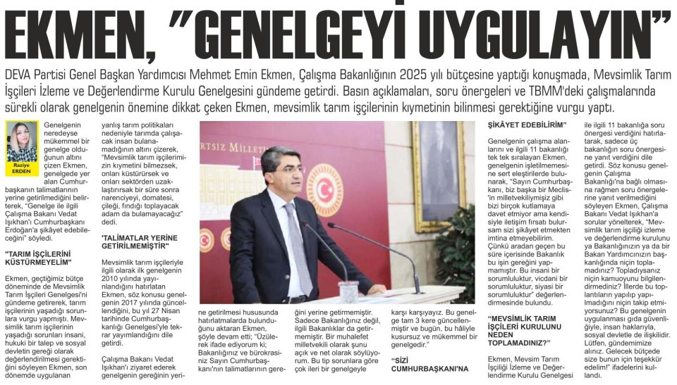 EKMEN, 