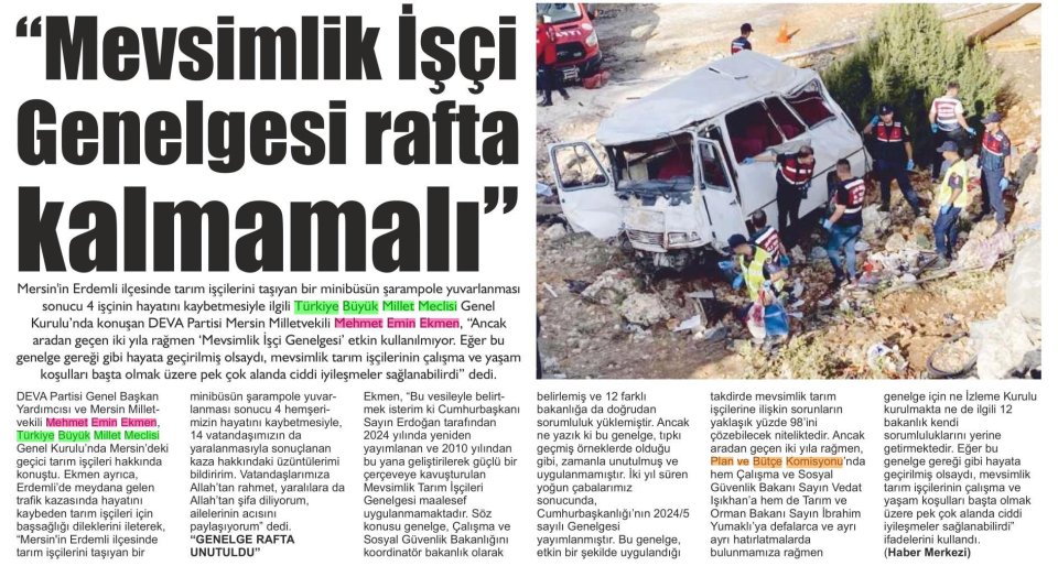 GENELGE RAFTA KALMAMALI!