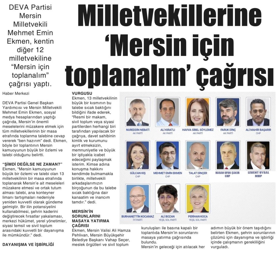 ŞİMDİ DEĞİLSE NE ZAMAN?