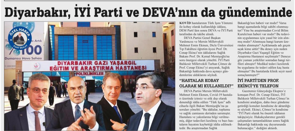 KOBAY İDDİASI SİYASİLERİN GÜNDEMİNDE