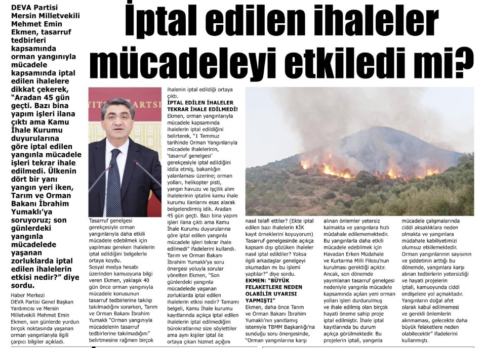 ÖNLEMLER YETERSİZ