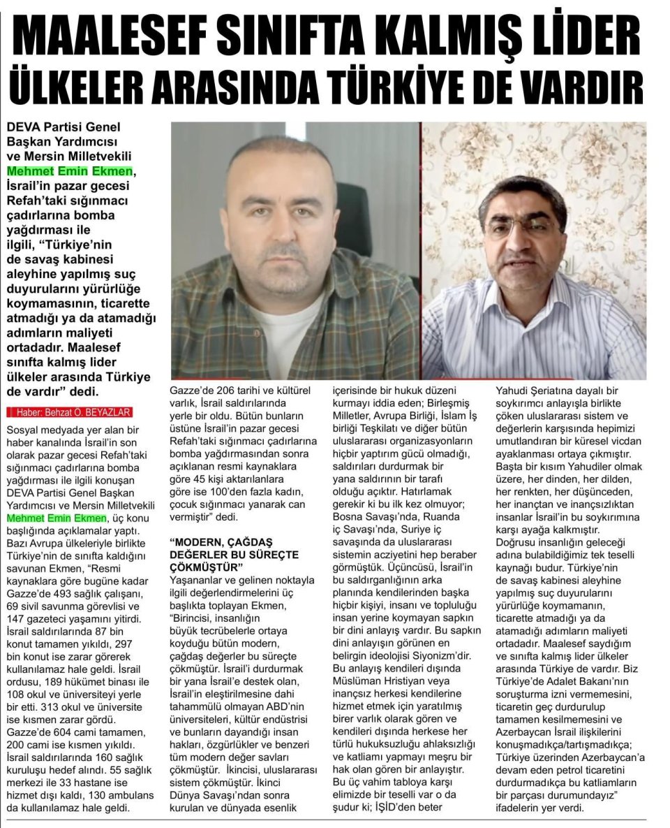 TÜRKİYE DE VAR