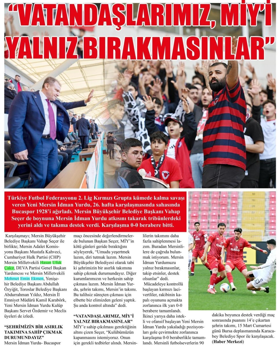 VATANDAŞLARIMIZ MİYİ YALNIZ BIRAKMASINLAR