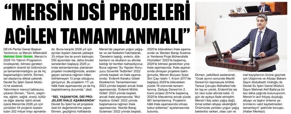 YAĞIŞ DEĞİL İHMAL