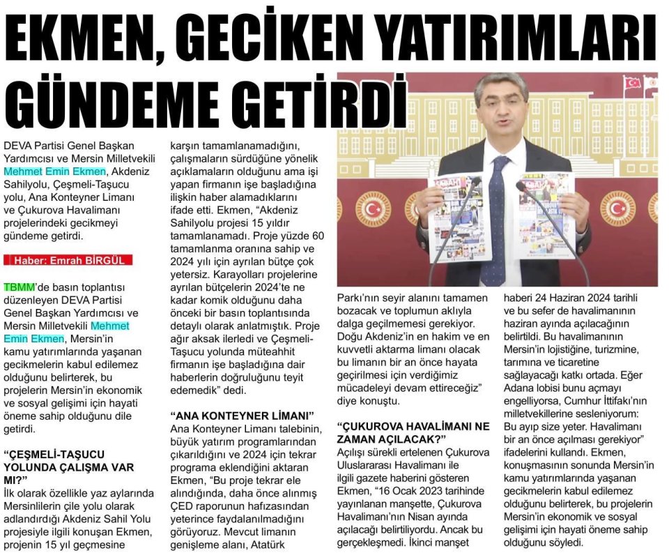 YATIRIMLAR NEDEN GECİKİYOR