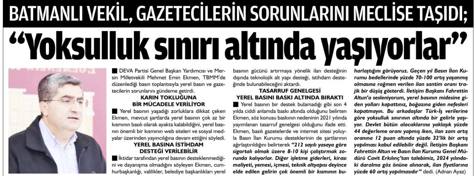 YOKSULLUK SINIRI ALTINDA YAŞIYORLAR