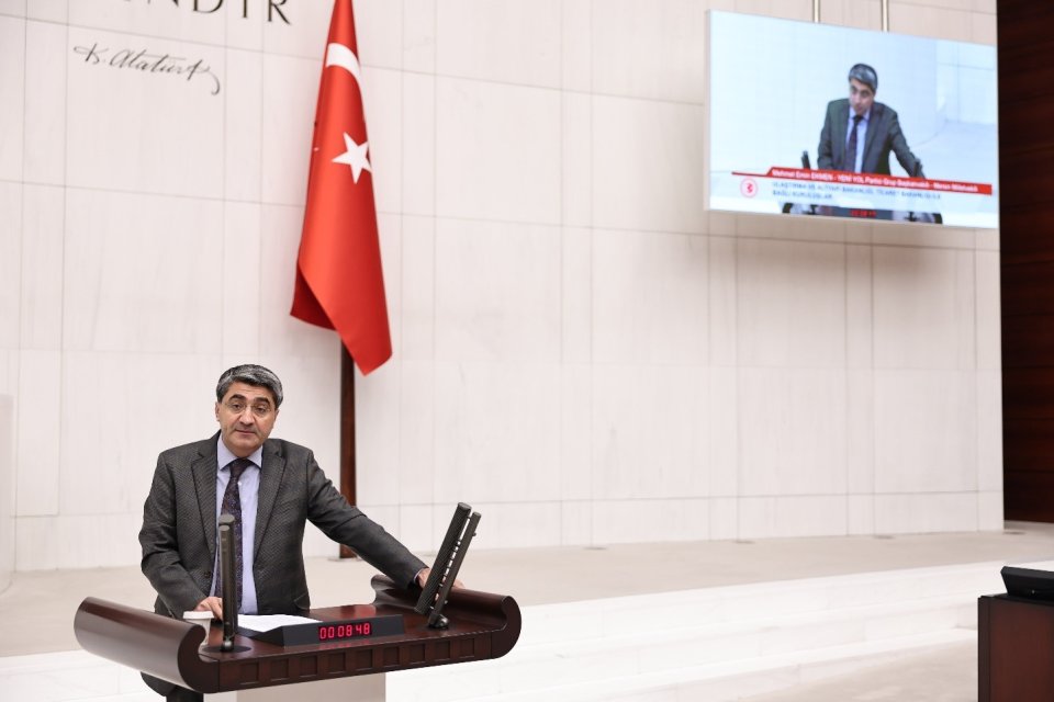 DEVA Partili Ekmen, Bakan Kurum’a sordu: Gerede OSB’deki firmalara son 5 yılda atık su yönetimi, çevre izin ve lisans süreçleri kapsamında yapılan idari işlemler nelerdir?