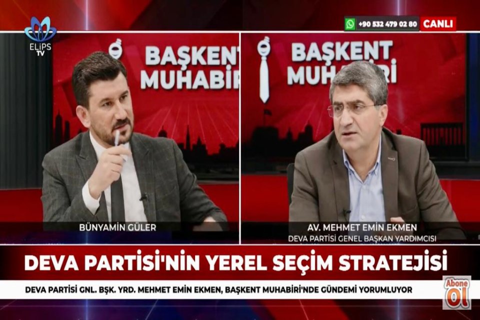 DEVA Partili Ekmen: “Ne TÜİK ne ENAG vatandaşın enflasyonu bambaşka”