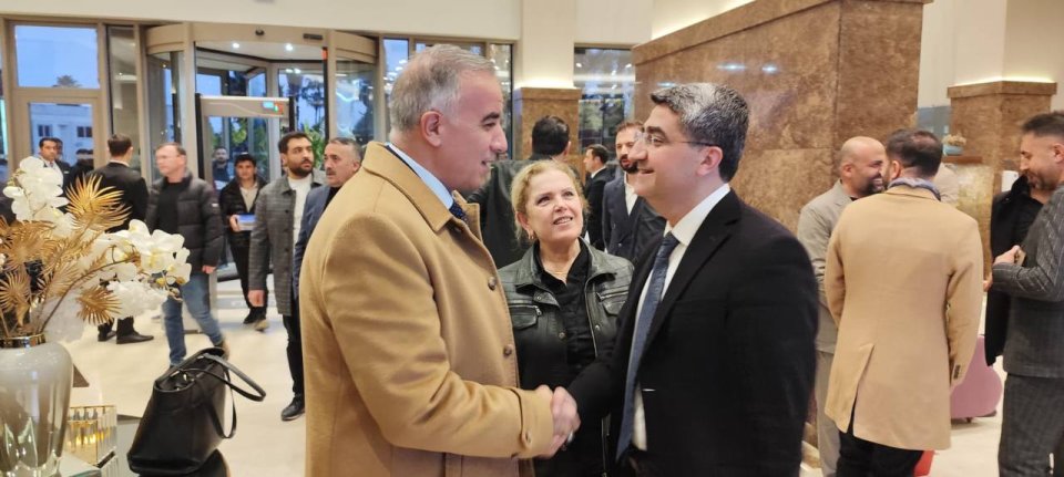  İş dünyasından arkadaşlarımız hemşehrilerimizle sohbet etme imkanı bulduk