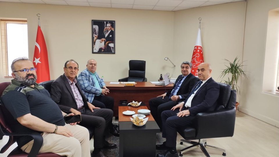 Mersin Gümrük Müşavirleri Derneği Başkanı Sayın Cebrail Orman, Yönetim Kurulu Üylerinden Ferudun Gündüz ve Selahattin Coşkun’u ziyaret ettik.