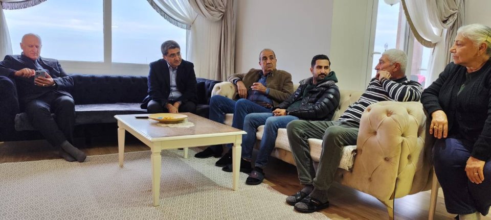 Mersin İl Başkanımız Taner Işıkbay’ın Vefat eden Dayısı için Ailesine taziye ziyaretinde bulunduk