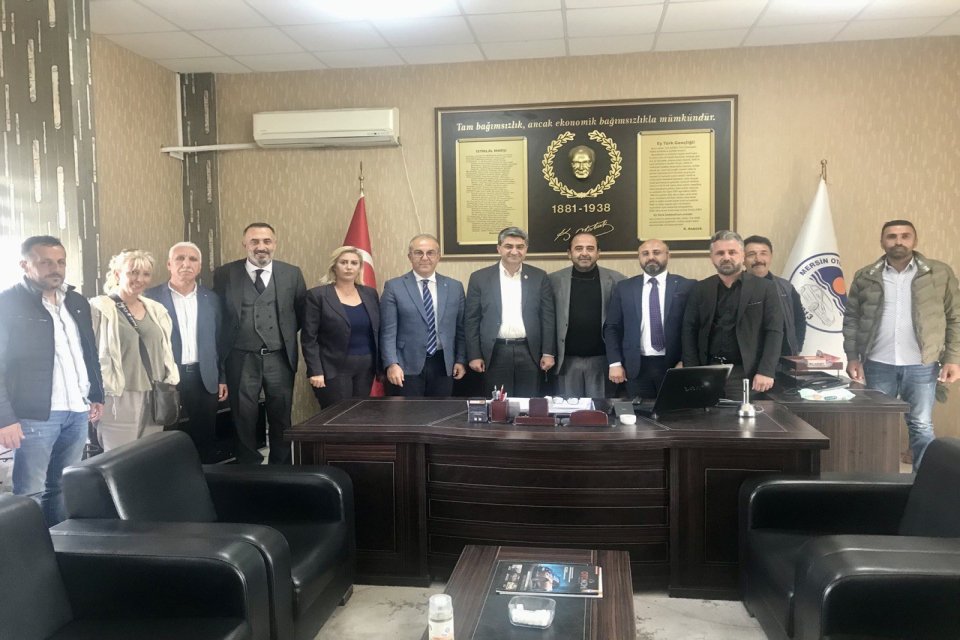 Mersin Oto Galericiler Sitesi Yönetim Ziyareti