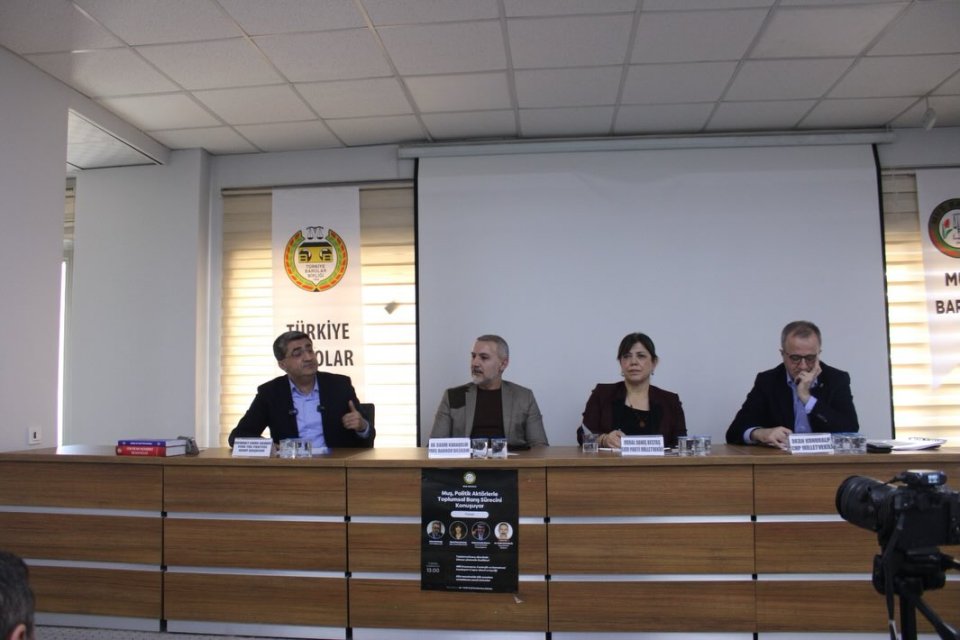 Muş Barosu “Muş, Politik Aktörlerle Toplumsal Barış Sürecini Konuşuyor” Paneli – 11.04.2026