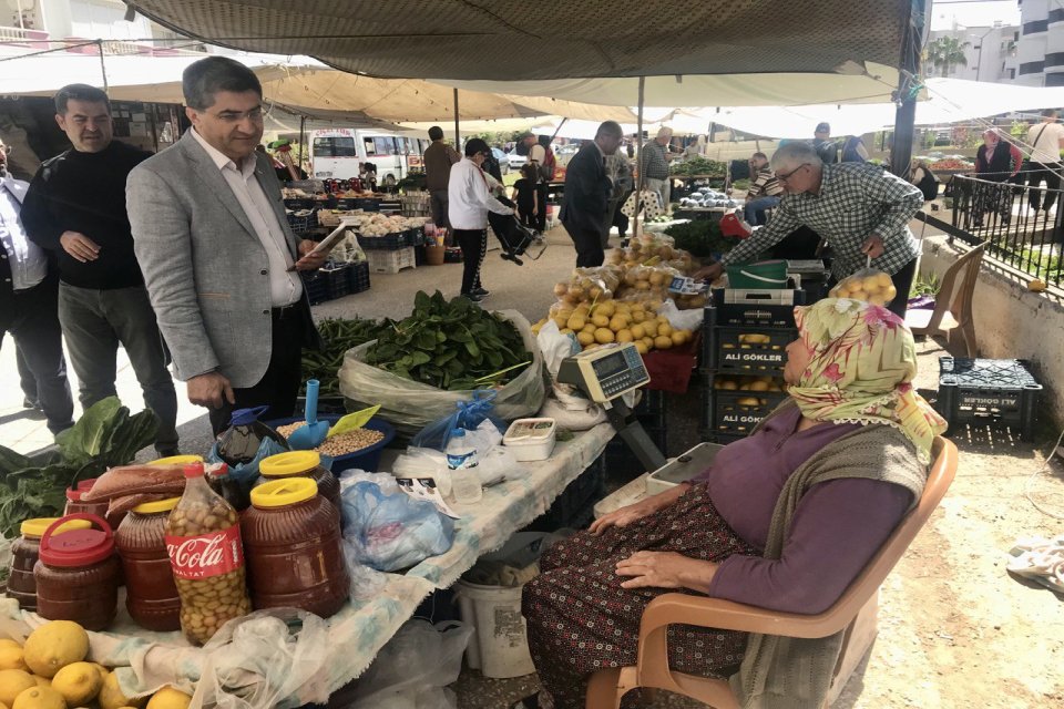 Silifke Susanoğlu Cumartesi Pazarı Esnaf Ziyareti