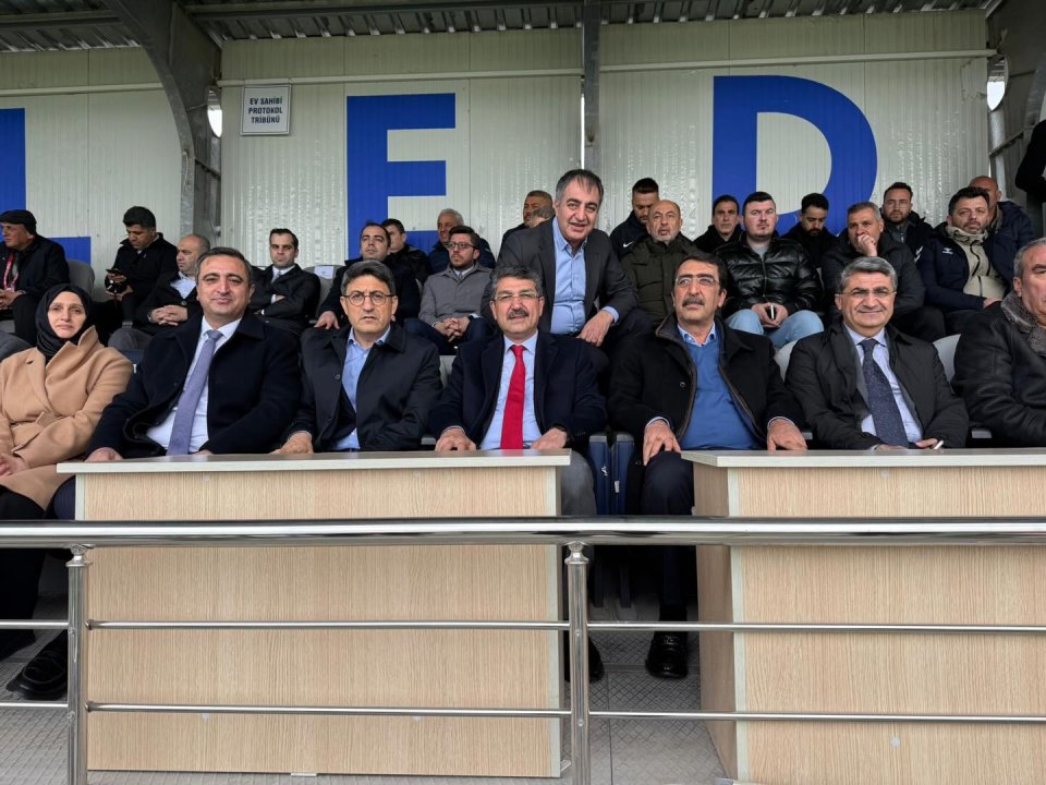 Sincan Belediyesi Ankaraspor-Batman Petrolspor maçı için Sincan 15 Temmuz Milli İrade stadyumundayız